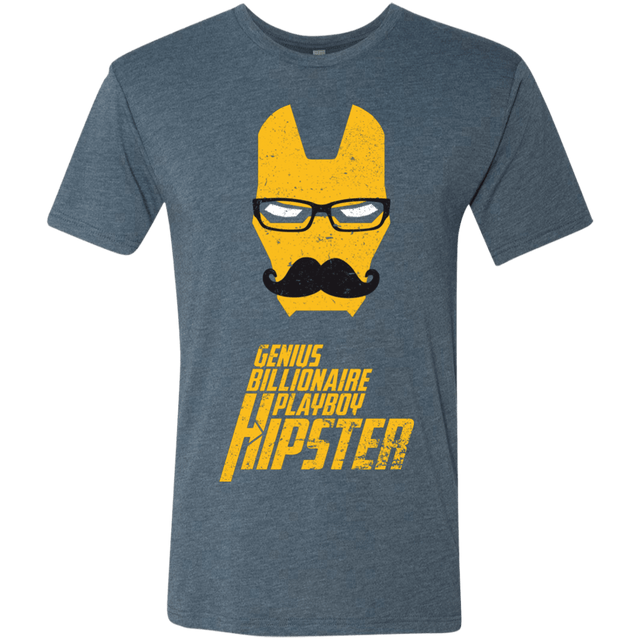 T-Shirts Indigo / S HIPSTER Men's Triblend T-Shirt