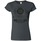 T-Shirts Charcoal / S Hipster Quotes Junior Slimmer-Fit T-Shirt