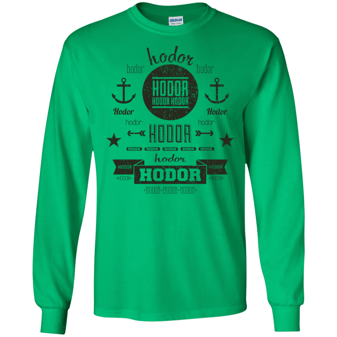 T-Shirts Irish Green / S Hipster Quotes Men's Long Sleeve T-Shirt