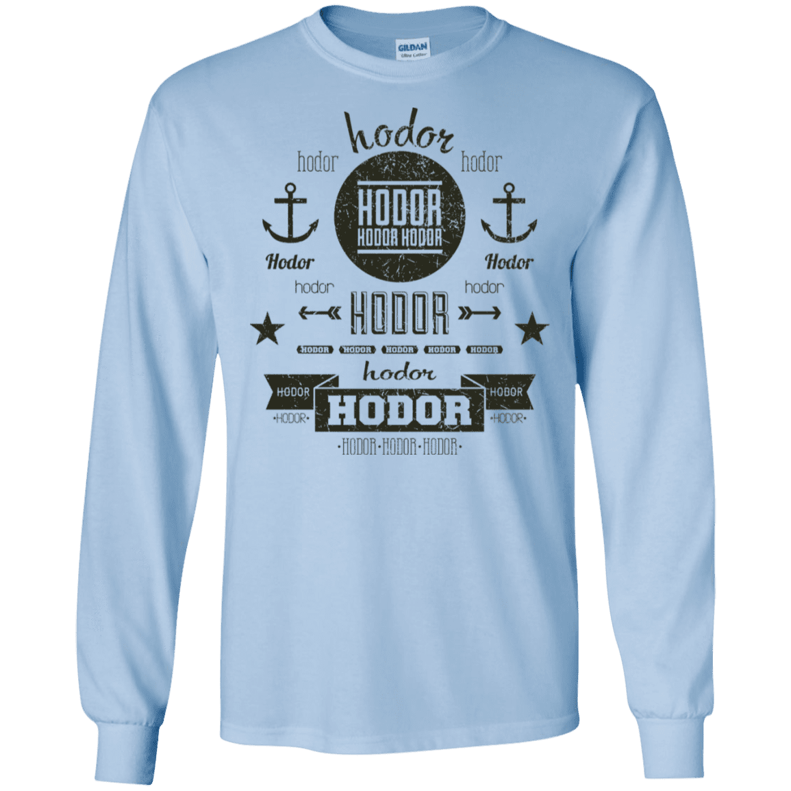 T-Shirts Light Blue / S Hipster Quotes Men's Long Sleeve T-Shirt