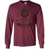 T-Shirts Maroon / S Hipster Quotes Men's Long Sleeve T-Shirt