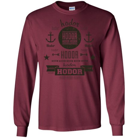 T-Shirts Maroon / S Hipster Quotes Men's Long Sleeve T-Shirt