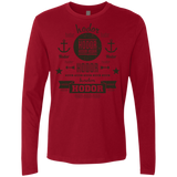 T-Shirts Cardinal / S Hipster Quotes Men's Premium Long Sleeve
