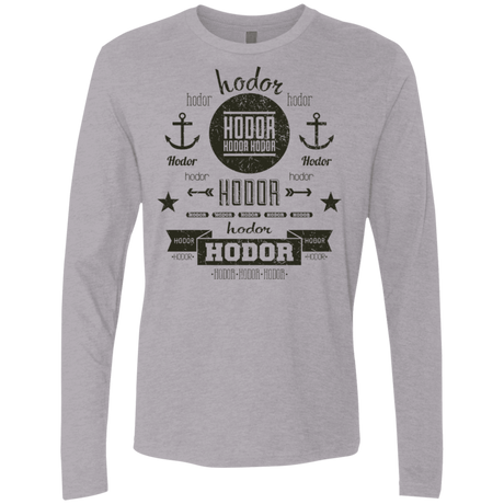 T-Shirts Heather Grey / S Hipster Quotes Men's Premium Long Sleeve