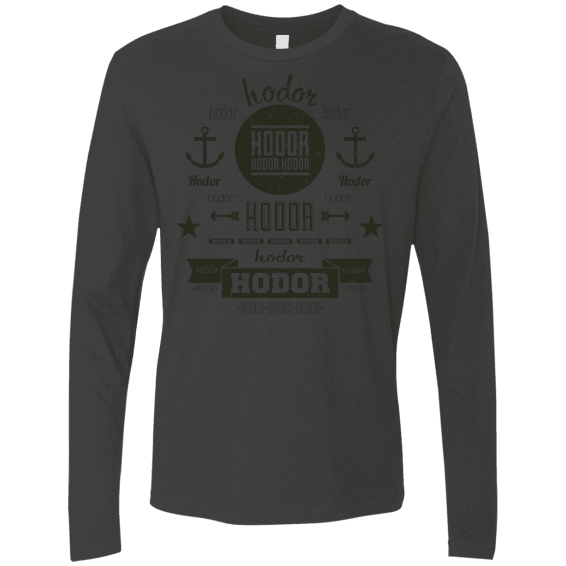 T-Shirts Heavy Metal / S Hipster Quotes Men's Premium Long Sleeve