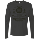 T-Shirts Heavy Metal / S Hipster Quotes Men's Premium Long Sleeve