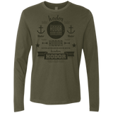 T-Shirts Military Green / S Hipster Quotes Men's Premium Long Sleeve