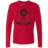 T-Shirts Red / S Hipster Quotes Men's Premium Long Sleeve