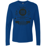 T-Shirts Royal / S Hipster Quotes Men's Premium Long Sleeve