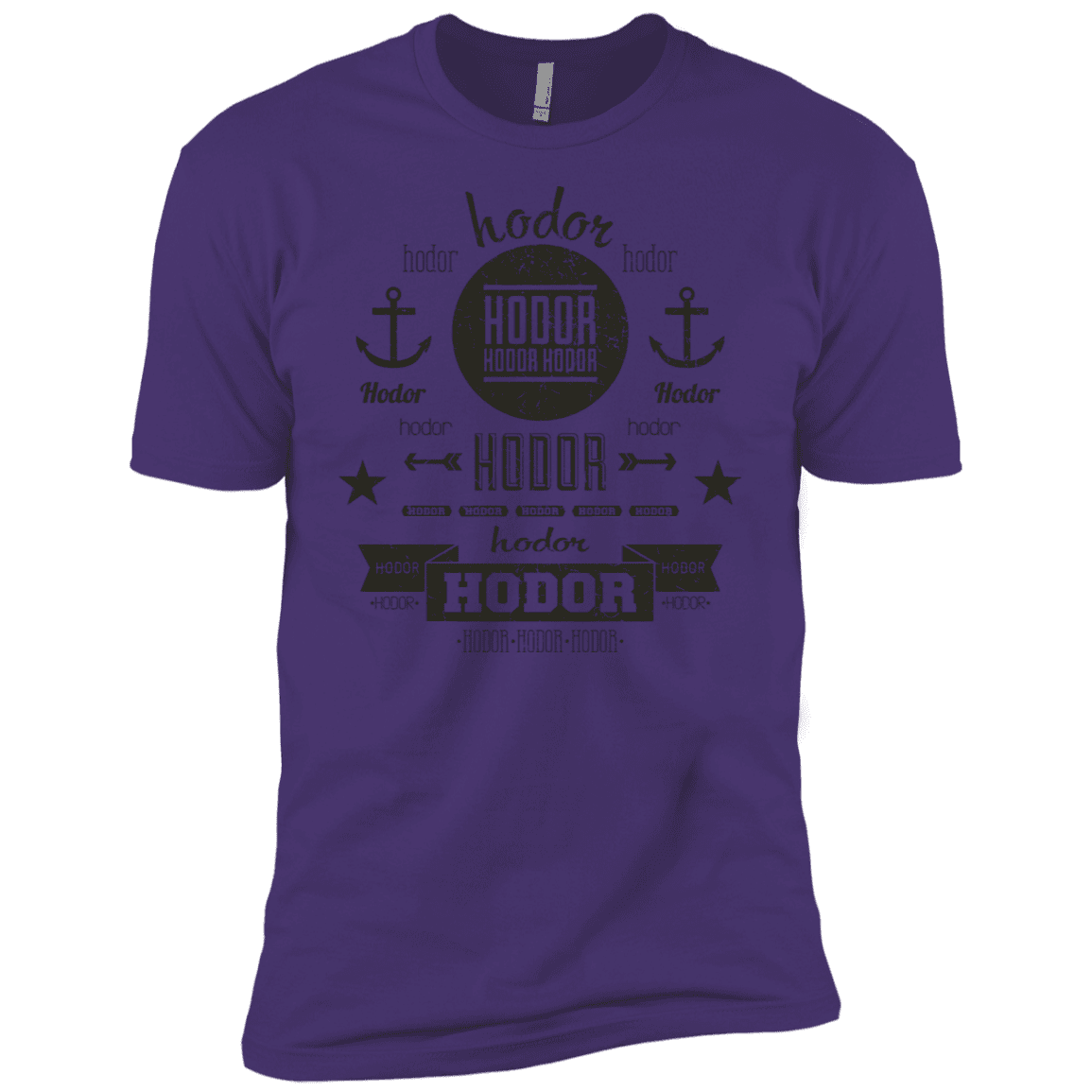 T-Shirts Purple Rush/ / X-Small Hipster Quotes Men's Premium T-Shirt