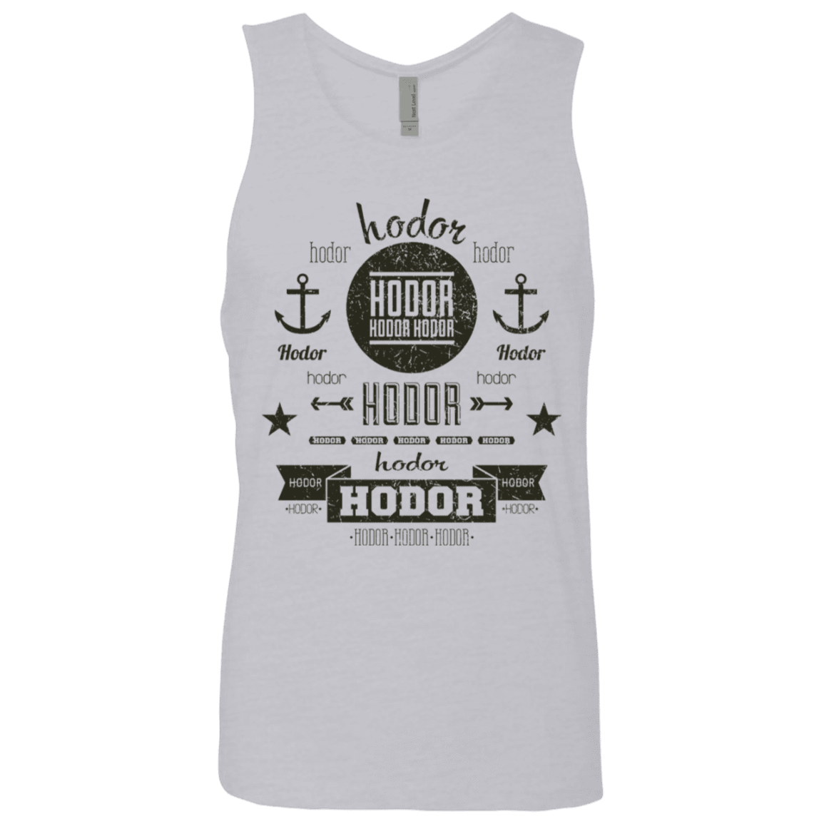 T-Shirts Heather Grey / S Hipster Quotes Men's Premium Tank Top