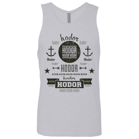 T-Shirts Heather Grey / S Hipster Quotes Men's Premium Tank Top