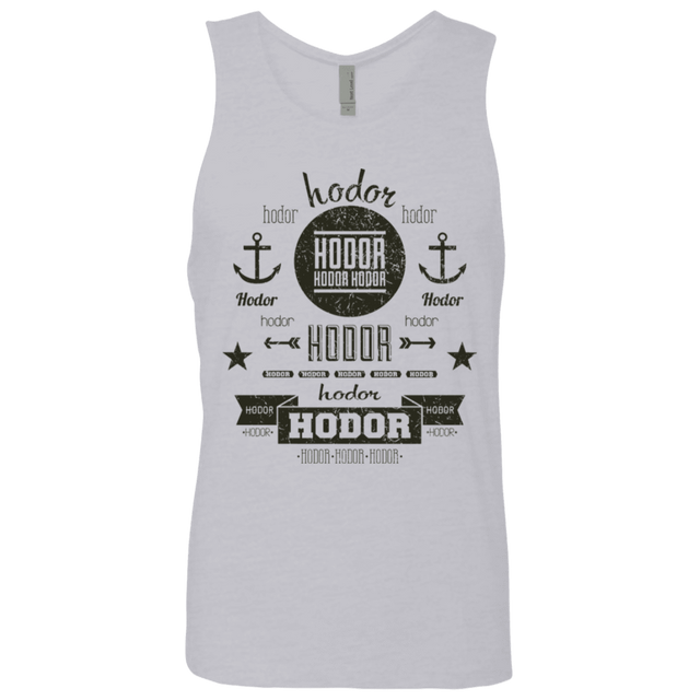 T-Shirts Heather Grey / S Hipster Quotes Men's Premium Tank Top