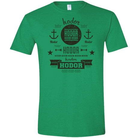 T-Shirts Heather Irish Green / M Hipster Quotes Men's Semi-Fitted Softstyle