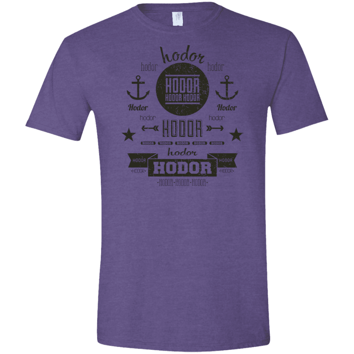 T-Shirts Heather Purple / S Hipster Quotes Men's Semi-Fitted Softstyle