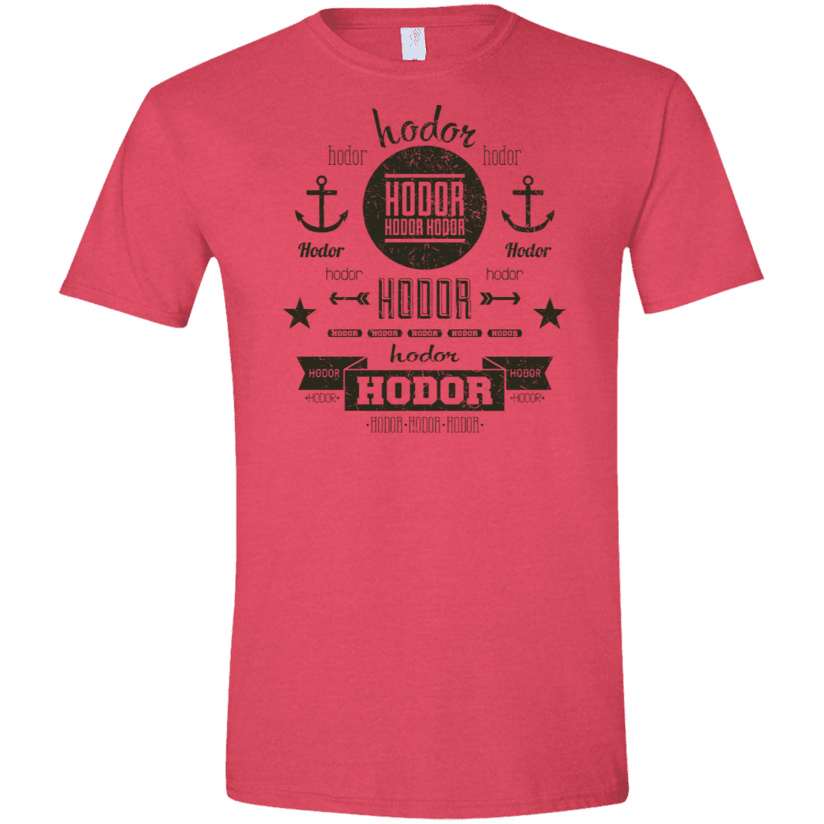 T-Shirts Heather Red / S Hipster Quotes Men's Semi-Fitted Softstyle