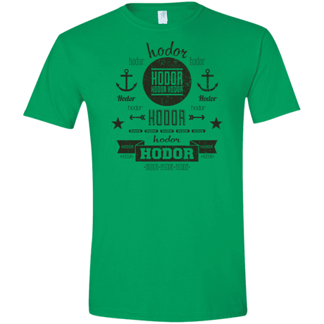 T-Shirts Irish Green / S Hipster Quotes Men's Semi-Fitted Softstyle