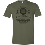 T-Shirts Military Green / S Hipster Quotes Men's Semi-Fitted Softstyle