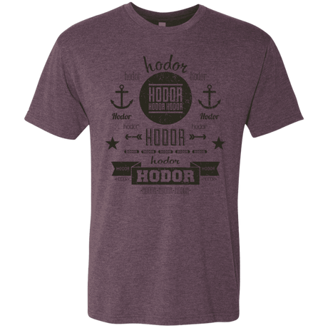 T-Shirts Vintage Purple / S Hipster Quotes Men's Triblend T-Shirt