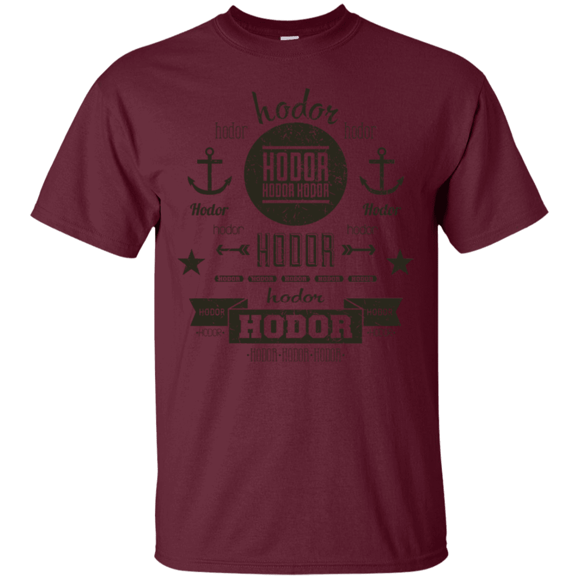 T-Shirts Maroon / S Hipster Quotes T-Shirt