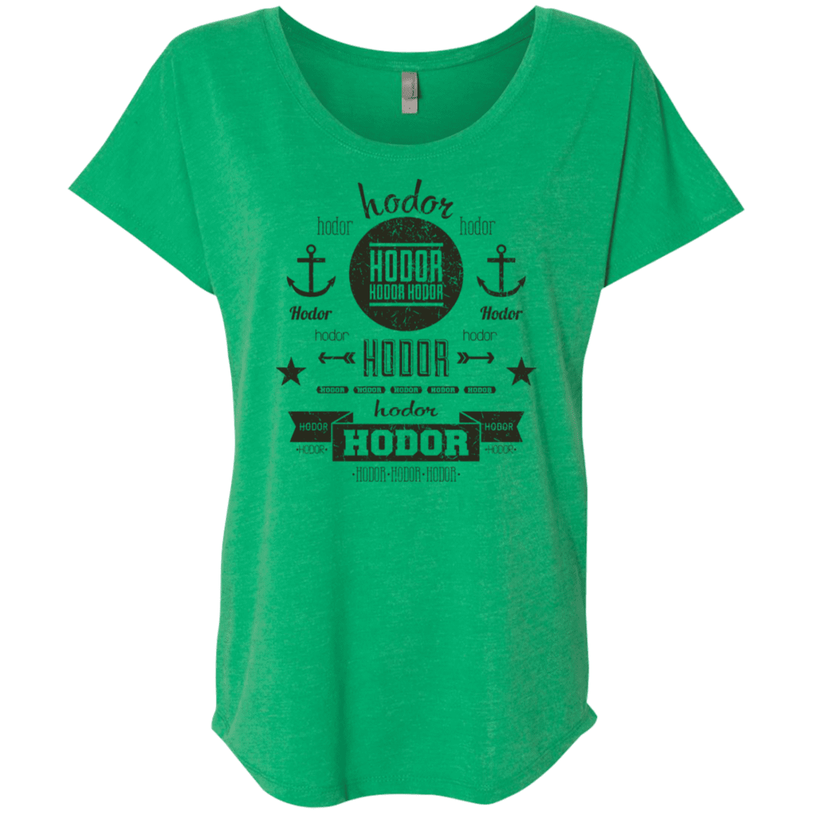 T-Shirts Envy / X-Small Hipster Quotes Triblend Dolman Sleeve