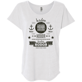 T-Shirts Heather White / X-Small Hipster Quotes Triblend Dolman Sleeve