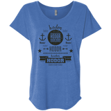 T-Shirts Vintage Royal / X-Small Hipster Quotes Triblend Dolman Sleeve