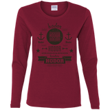 T-Shirts Cardinal / S Hipster Quotes Women's Long Sleeve T-Shirt