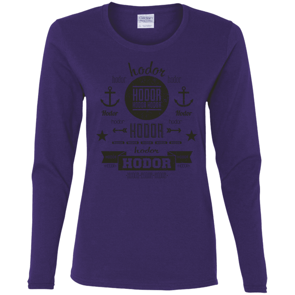 T-Shirts Purple / S Hipster Quotes Women's Long Sleeve T-Shirt