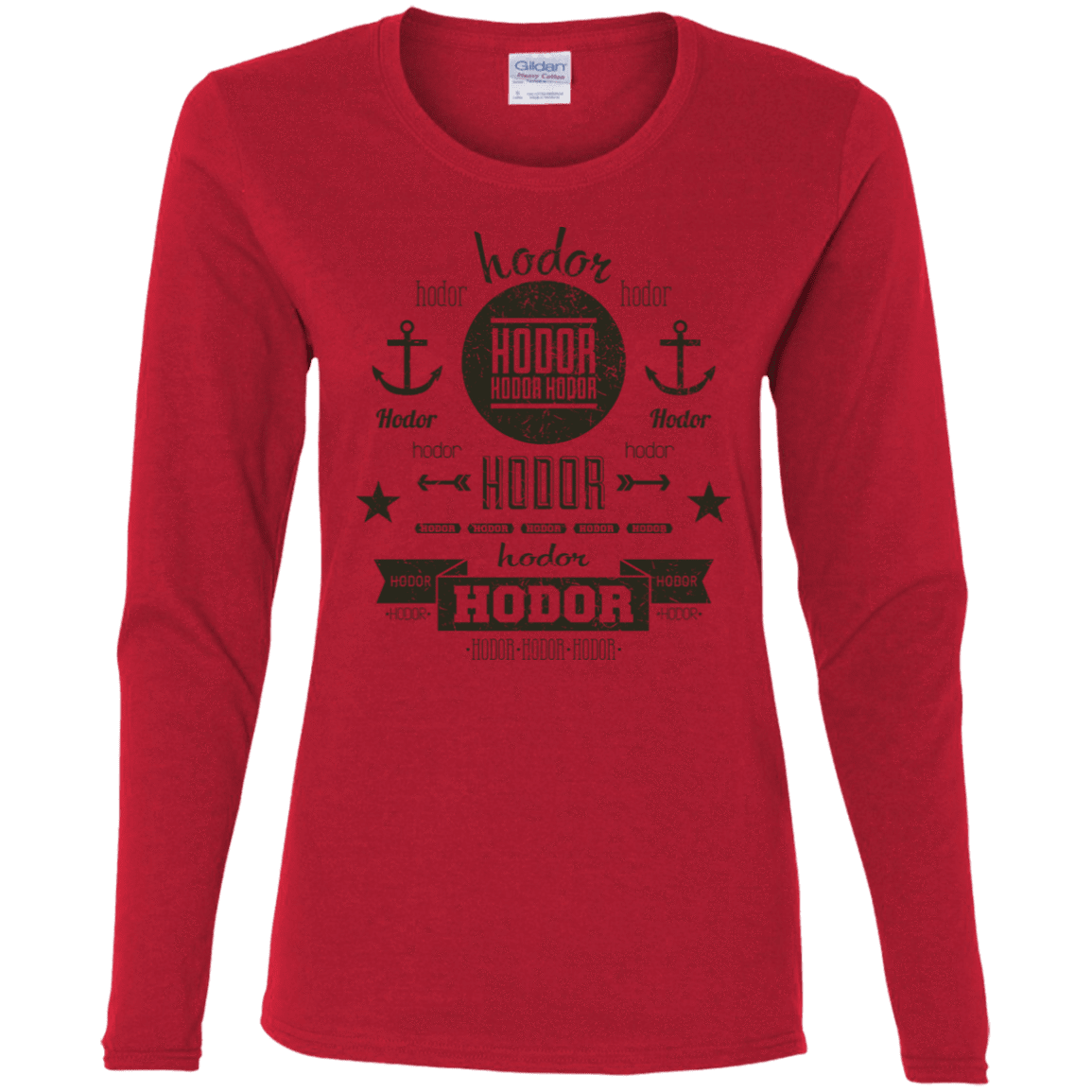 T-Shirts Red / S Hipster Quotes Women's Long Sleeve T-Shirt