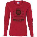 T-Shirts Red / S Hipster Quotes Women's Long Sleeve T-Shirt