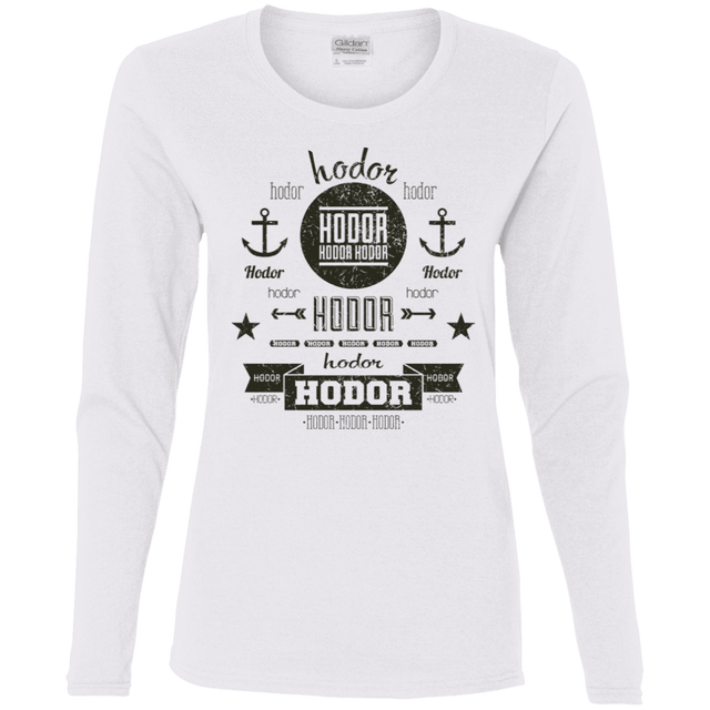 T-Shirts White / S Hipster Quotes Women's Long Sleeve T-Shirt