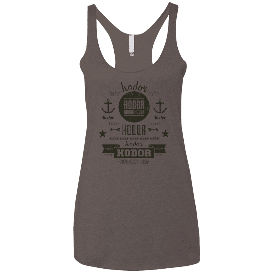 T-Shirts Macchiato / X-Small Hipster Quotes Women's Triblend Racerback Tank