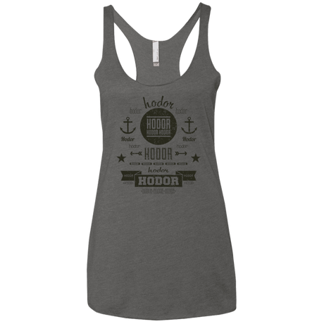 T-Shirts Premium Heather / X-Small Hipster Quotes Women's Triblend Racerback Tank