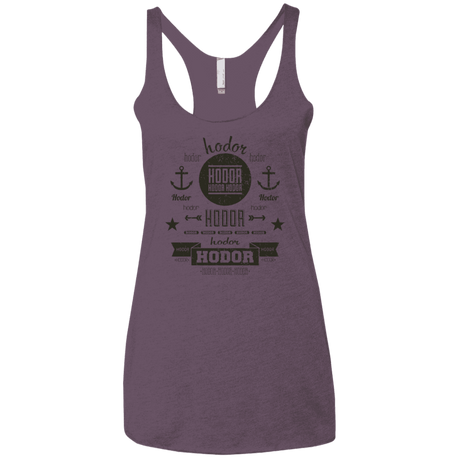 T-Shirts Vintage Purple / X-Small Hipster Quotes Women's Triblend Racerback Tank