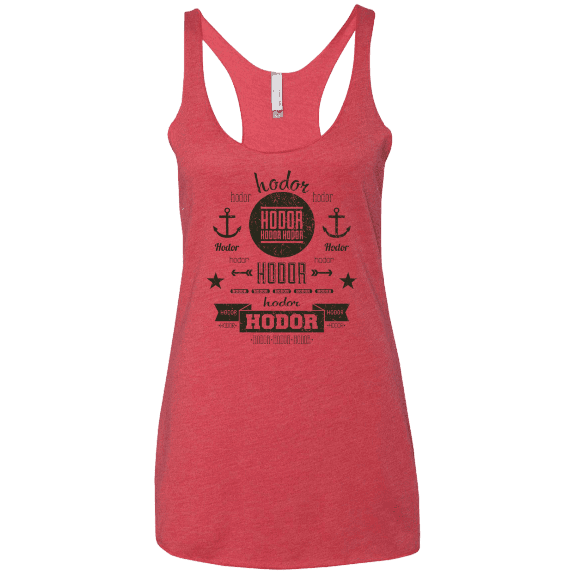 T-Shirts Vintage Red / X-Small Hipster Quotes Women's Triblend Racerback Tank