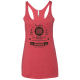 T-Shirts Vintage Red / X-Small Hipster Quotes Women's Triblend Racerback Tank