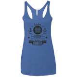 T-Shirts Vintage Royal / X-Small Hipster Quotes Women's Triblend Racerback Tank