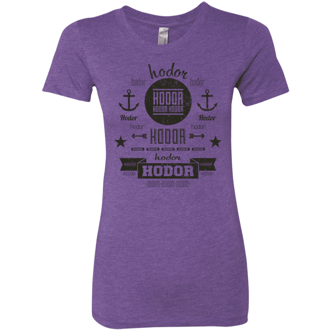 T-Shirts Purple Rush / S Hipster Quotes Women's Triblend T-Shirt