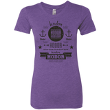 T-Shirts Purple Rush / S Hipster Quotes Women's Triblend T-Shirt