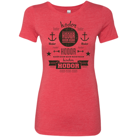 T-Shirts Vintage Red / S Hipster Quotes Women's Triblend T-Shirt