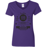 T-Shirts Purple / S Hipster Quotes Women's V-Neck T-Shirt