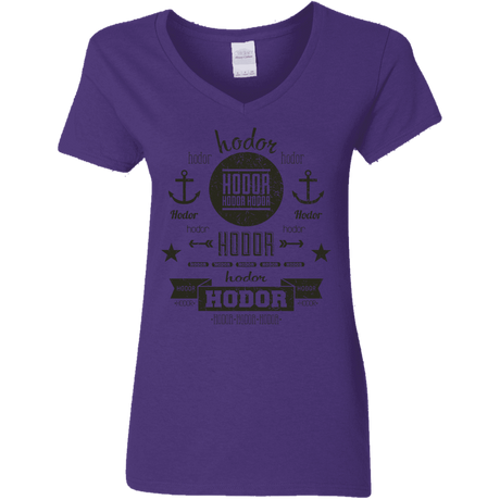 T-Shirts Purple / S Hipster Quotes Women's V-Neck T-Shirt