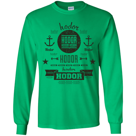 T-Shirts Irish Green / YS Hipster Quotes Youth Long Sleeve T-Shirt