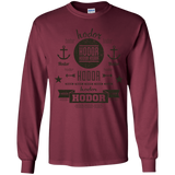 T-Shirts Maroon / YS Hipster Quotes Youth Long Sleeve T-Shirt
