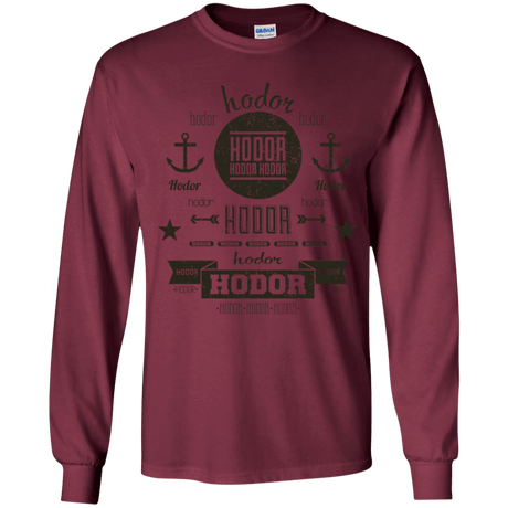T-Shirts Maroon / YS Hipster Quotes Youth Long Sleeve T-Shirt