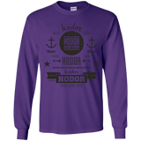 T-Shirts Purple / YS Hipster Quotes Youth Long Sleeve T-Shirt