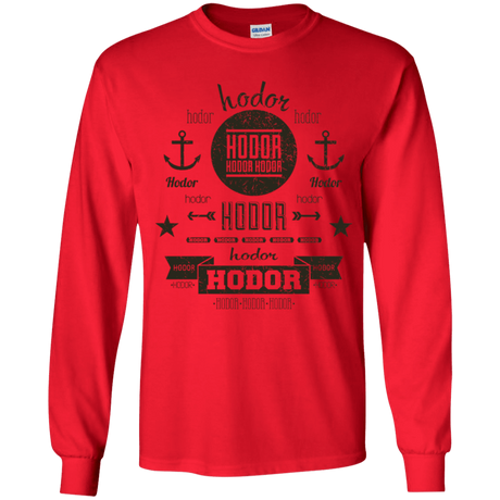 T-Shirts Red / YS Hipster Quotes Youth Long Sleeve T-Shirt