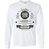 T-Shirts White / YS Hipster Quotes Youth Long Sleeve T-Shirt