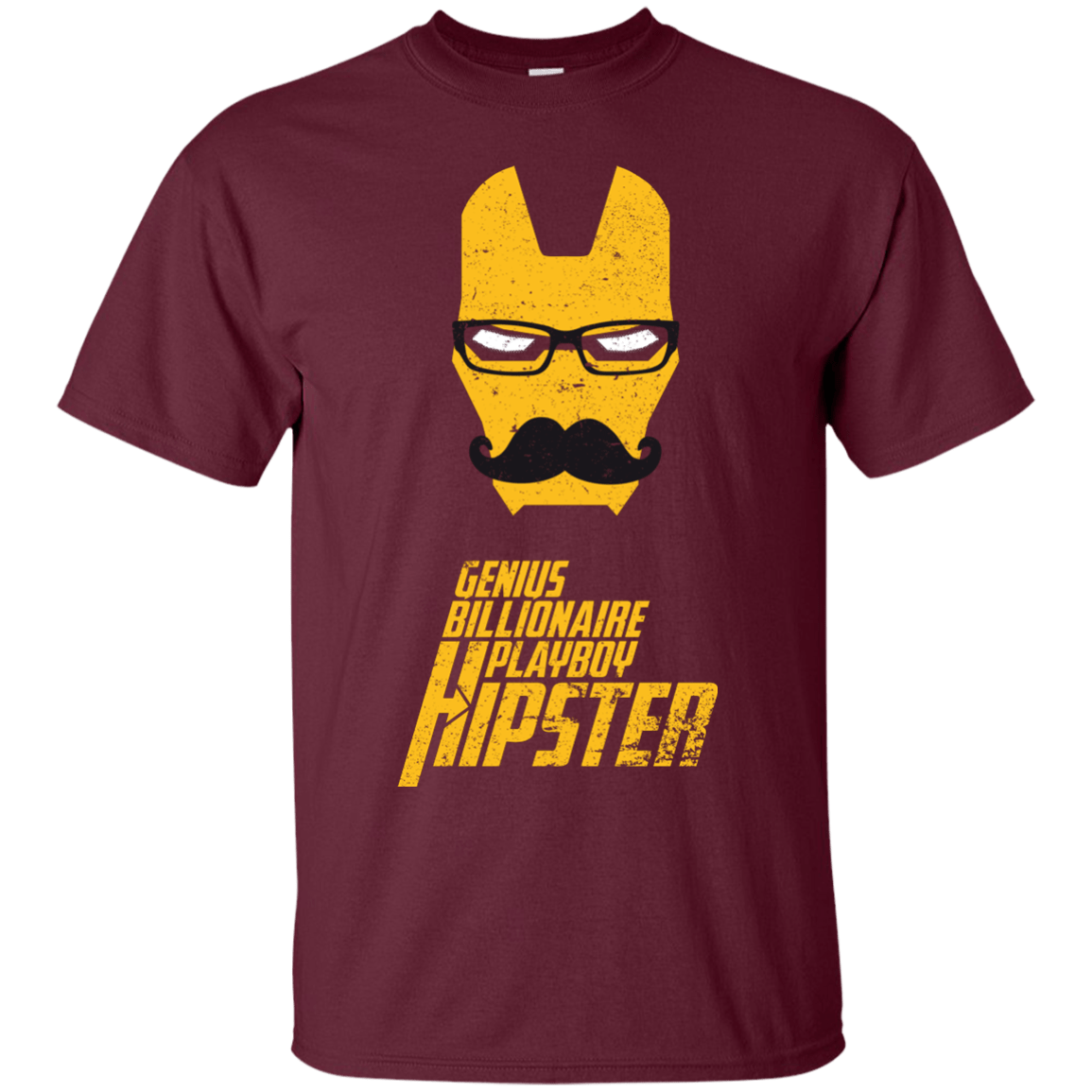 T-Shirts Maroon / S HIPSTER T-Shirt